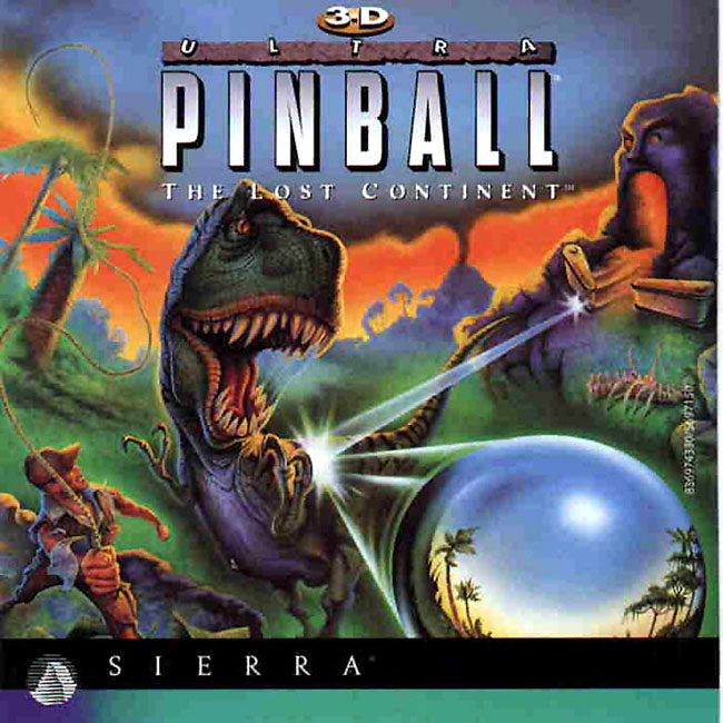 3D Ultra Pinball: The Lost Continent - pedn CD obal