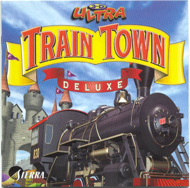 3D Ultra Traintown Deluxe - pedn CD obal