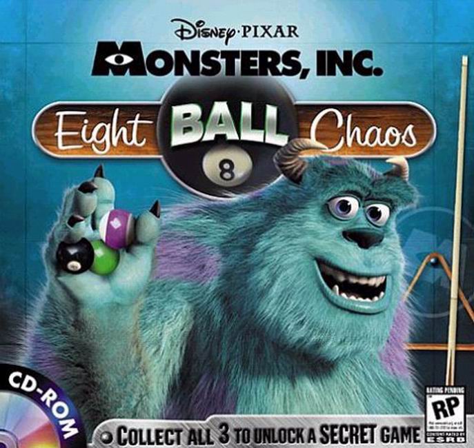 Monsters, Inc.: 8 Ball Chaos - pedn CD obal