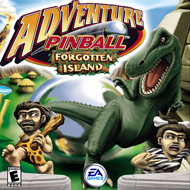 Adventure Pinball: Forgotten Island - pedn CD obal