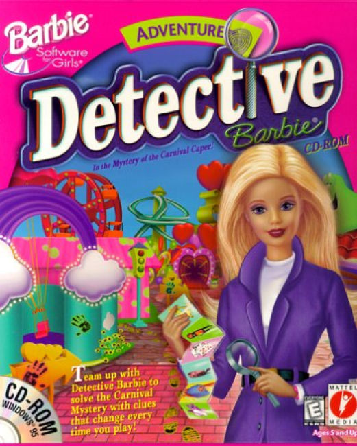 Adventures of Detective Barbie - pedn CD obal 2