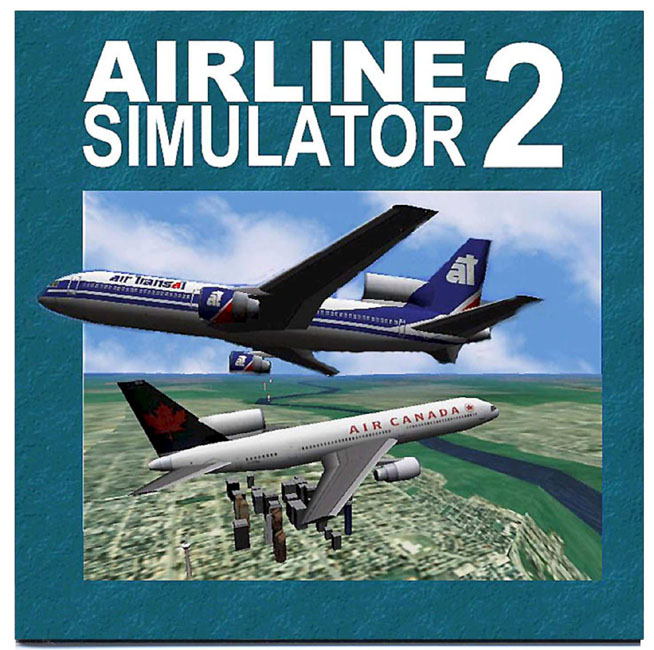 Airline Simulator 2 - pedn CD obal