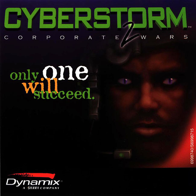 Cyberstorm 2: Corporate Wars - pedn CD obal