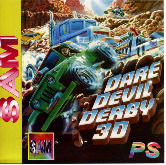 Dare Devil Derby 3D - pedn CD obal