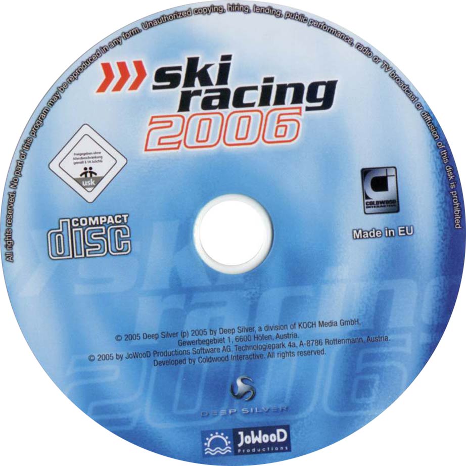 Ski Racing 2006 - CD obal