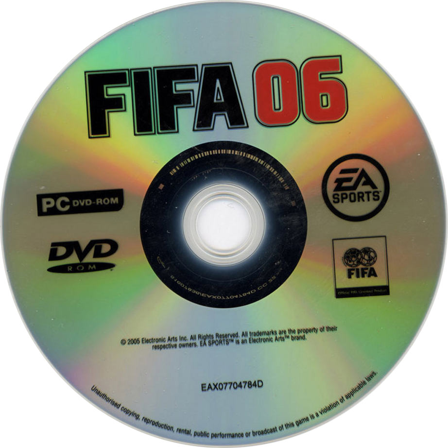 FIFA 06 - CD obal 2