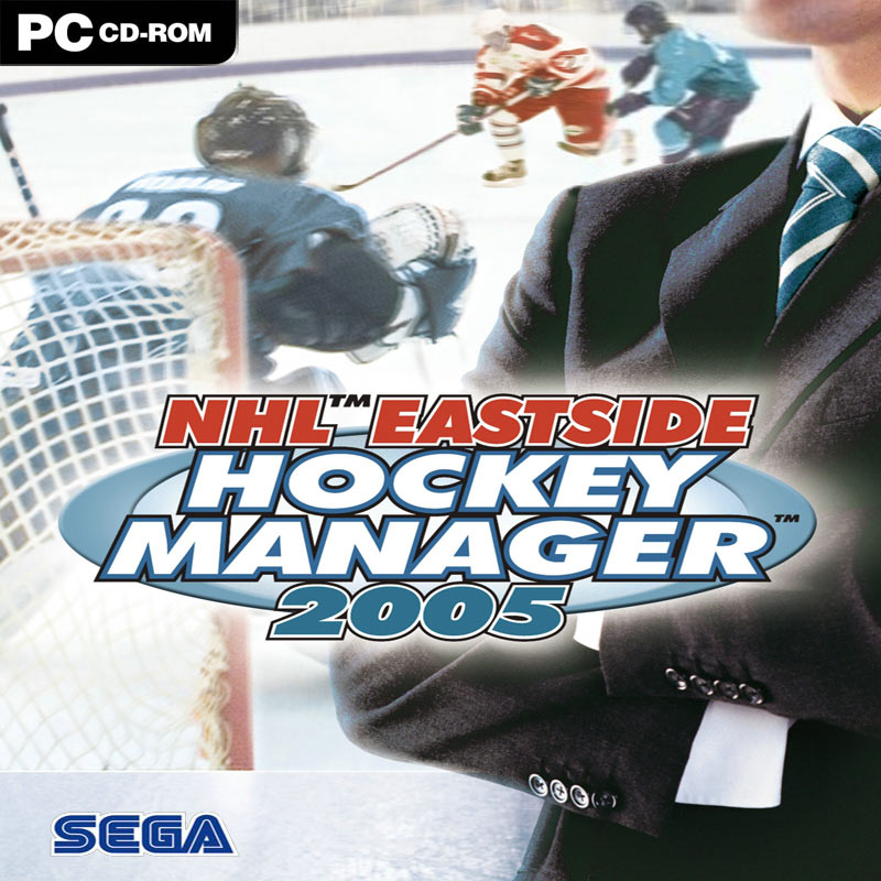 NHL Eastside Hockey Manager 2005 - pedn CD obal