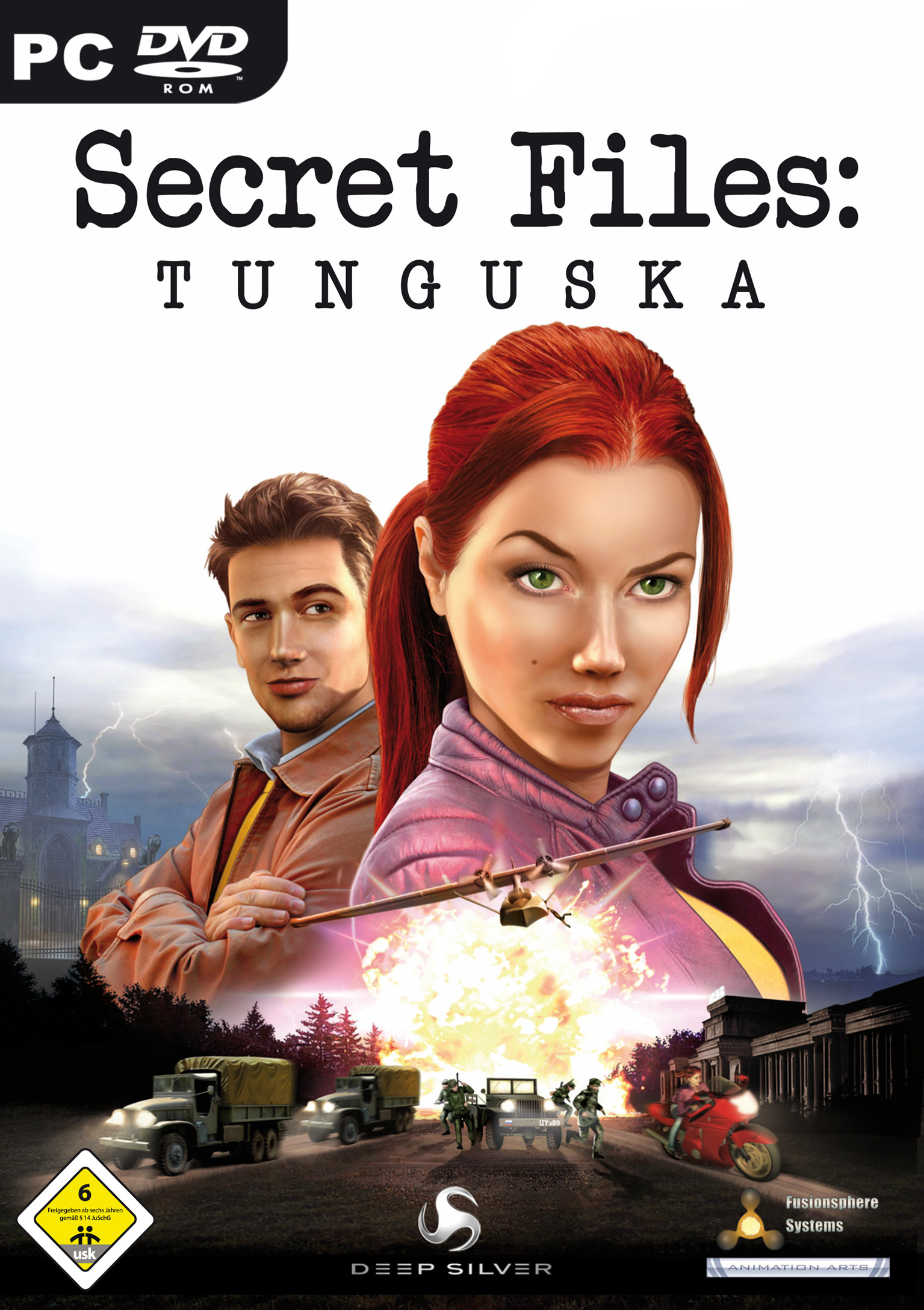 Secret Files: Tunguska - pedn DVD obal