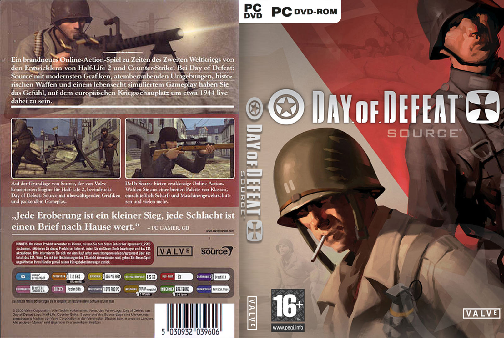 Day of Defeat: Source - DVD obal