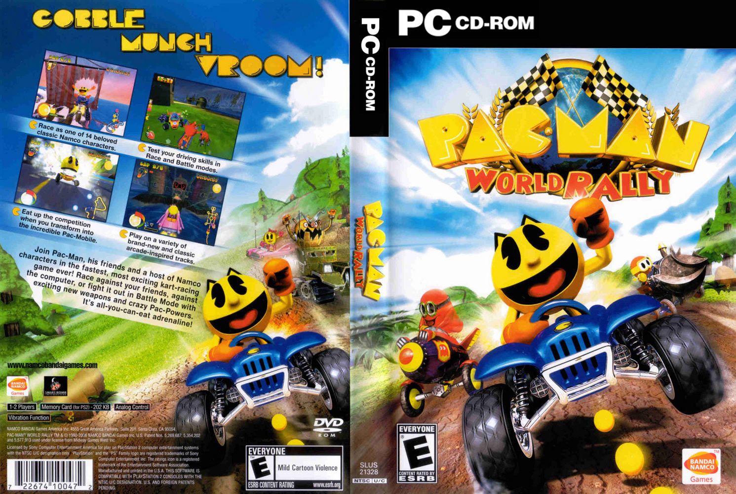Pac-Man World Rally - DVD obal