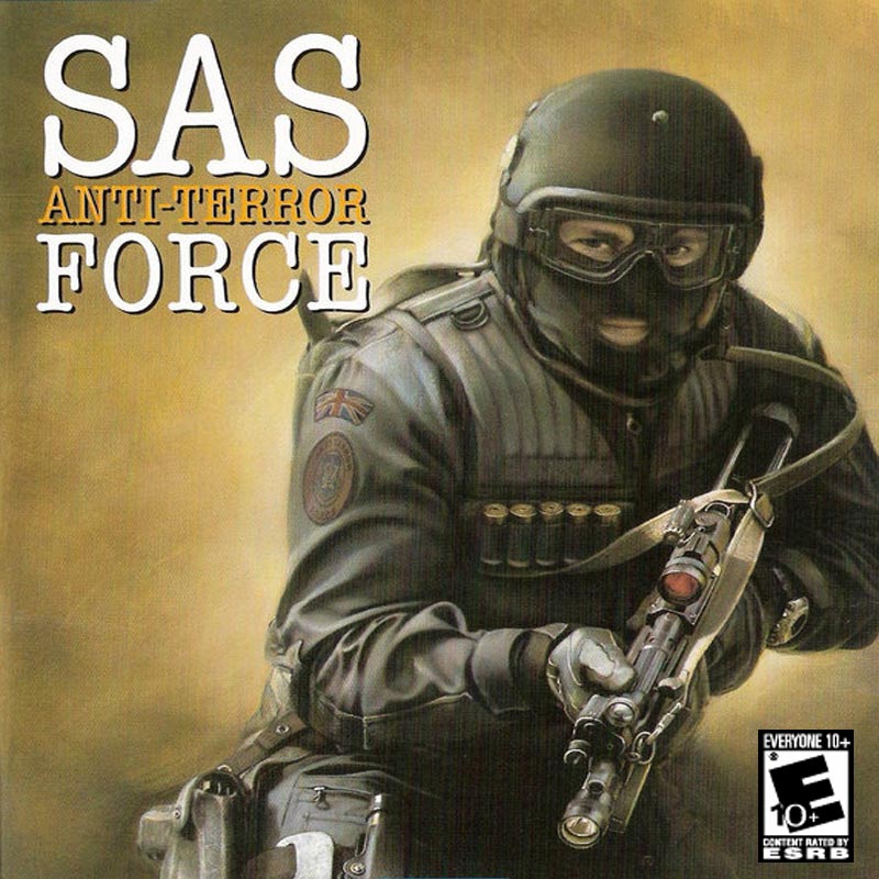SAS: Anti-Terror Force - pedn CD obal