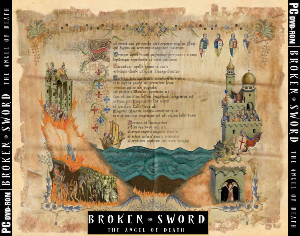 Broken Sword 4: The Angel of Death - zadn CD obal 2