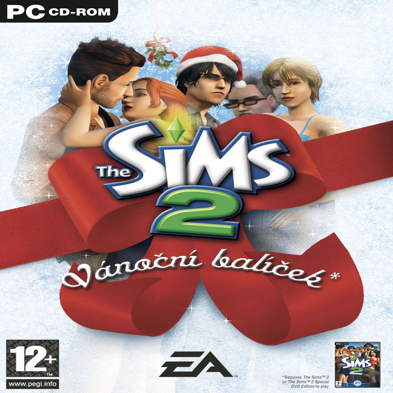 The Sims 2: Christmas Party Pack - pedn CD obal