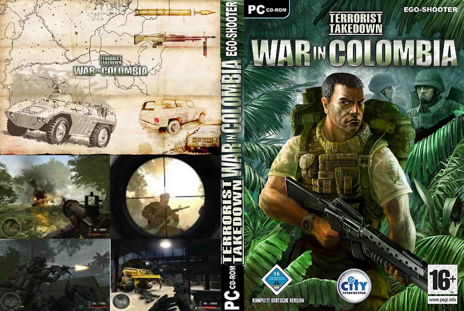 Terrorist Takedown: War In Colombia - DVD obal