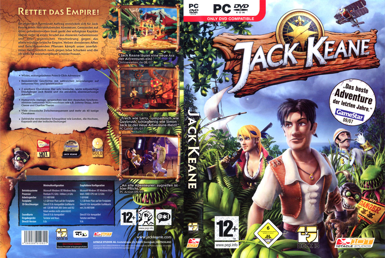Jack Keane - DVD obal