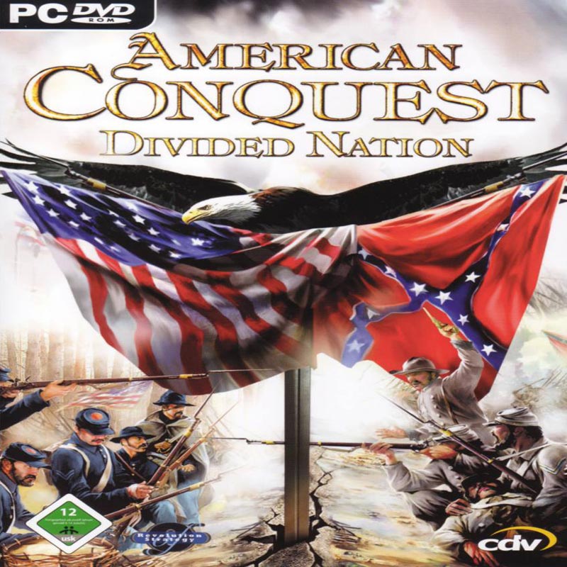 American Conquest: Divided Nation - pedn CD obal