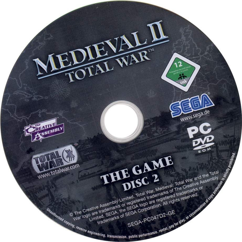 Medieval II: Total War - CD obal 4
