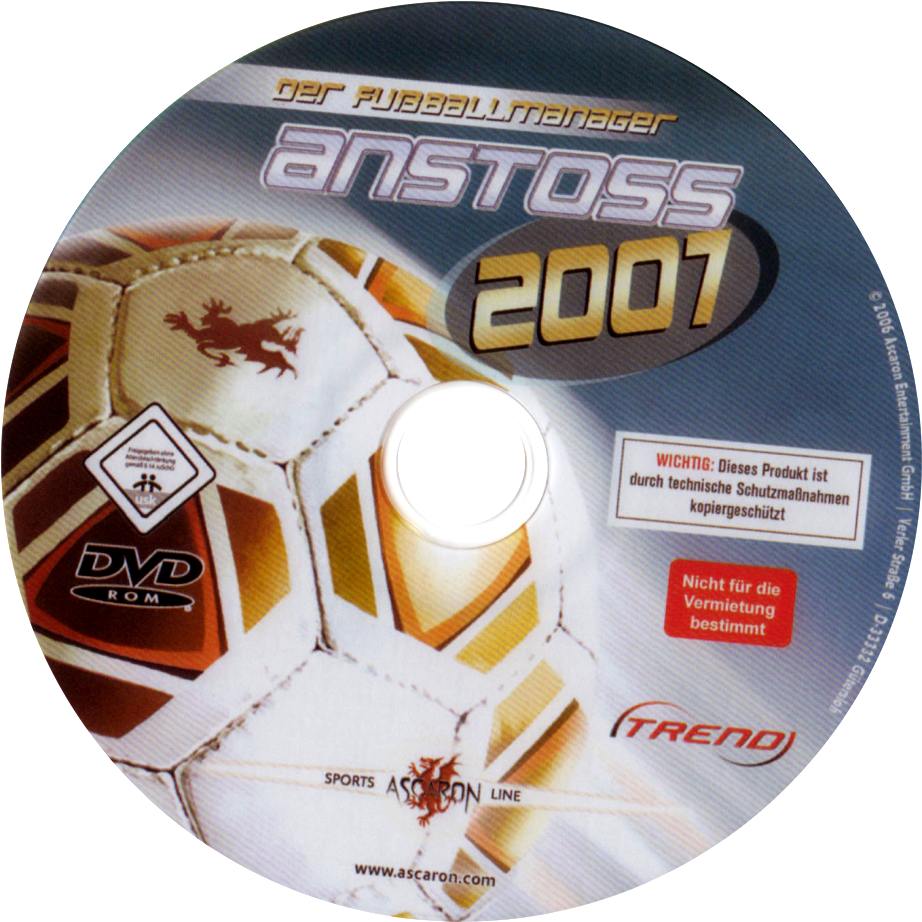 Anstoss 2007 - CD obal