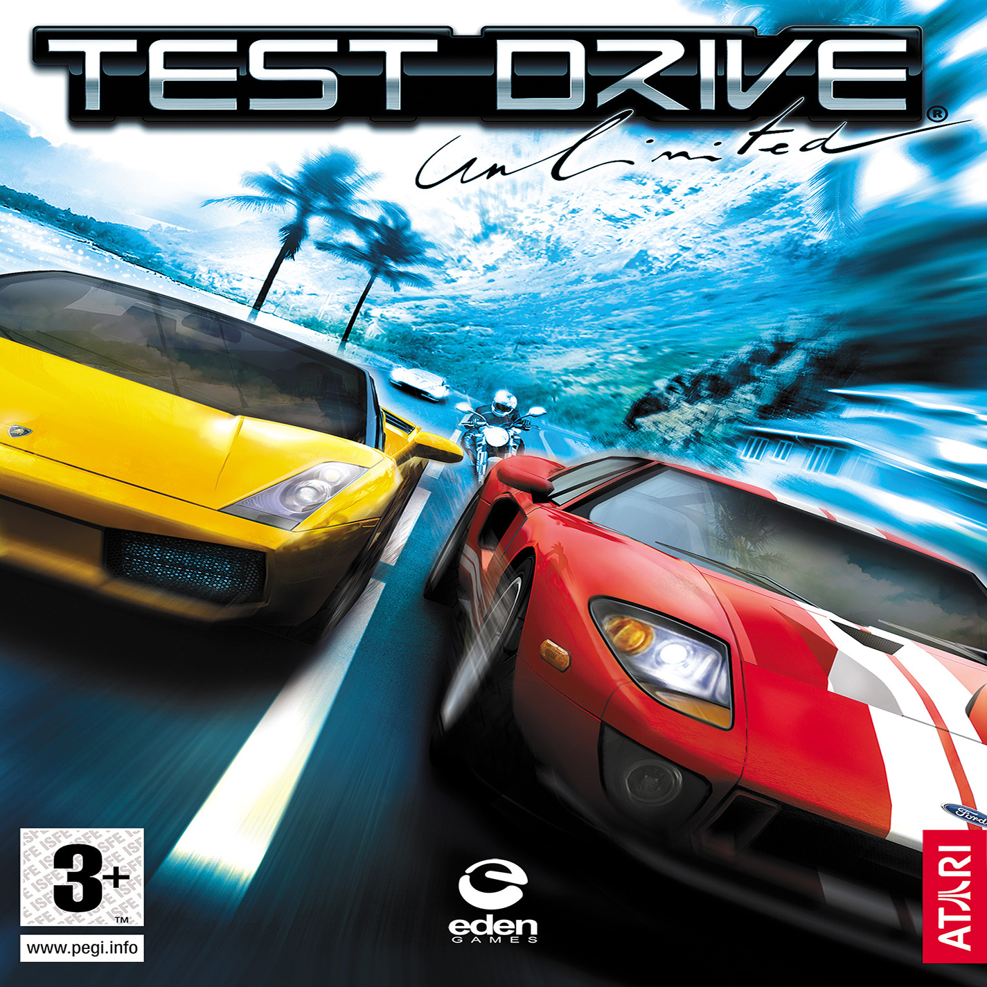 Test Drive Unlimited - pedn CD obal
