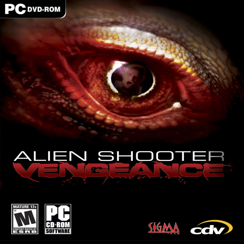 Alien Shooter 2: Vengeance - pedn CD obal