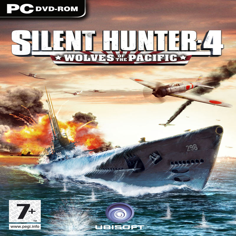 Silent Hunter 4: Wolves of The Pacific - pedn CD obal