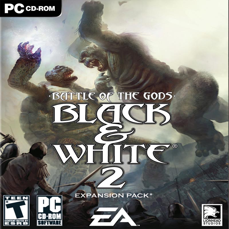 Black & White 2: Battle of The Gods - pedn CD obal
