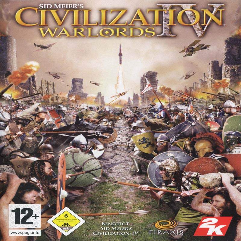 Civilization 4: Warlords - pedn CD obal