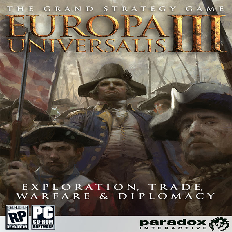 Europa Universalis 3 - pedn CD obal