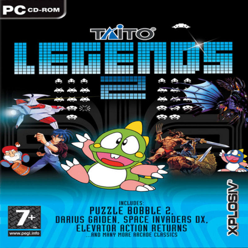 Taito Legends 2 - pedn CD obal