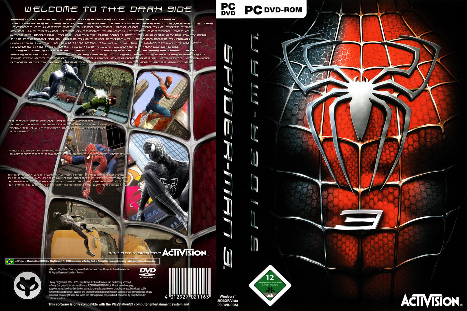 Spider-Man 3 - DVD obal