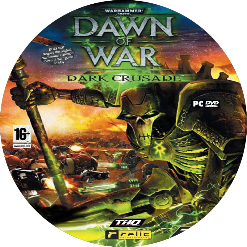 Warhammer 40000: Dawn of War - Dark Crusade - CD obal 2
