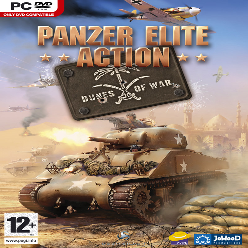 Panzer Elite Action: Dunes of War - pedn CD obal 2