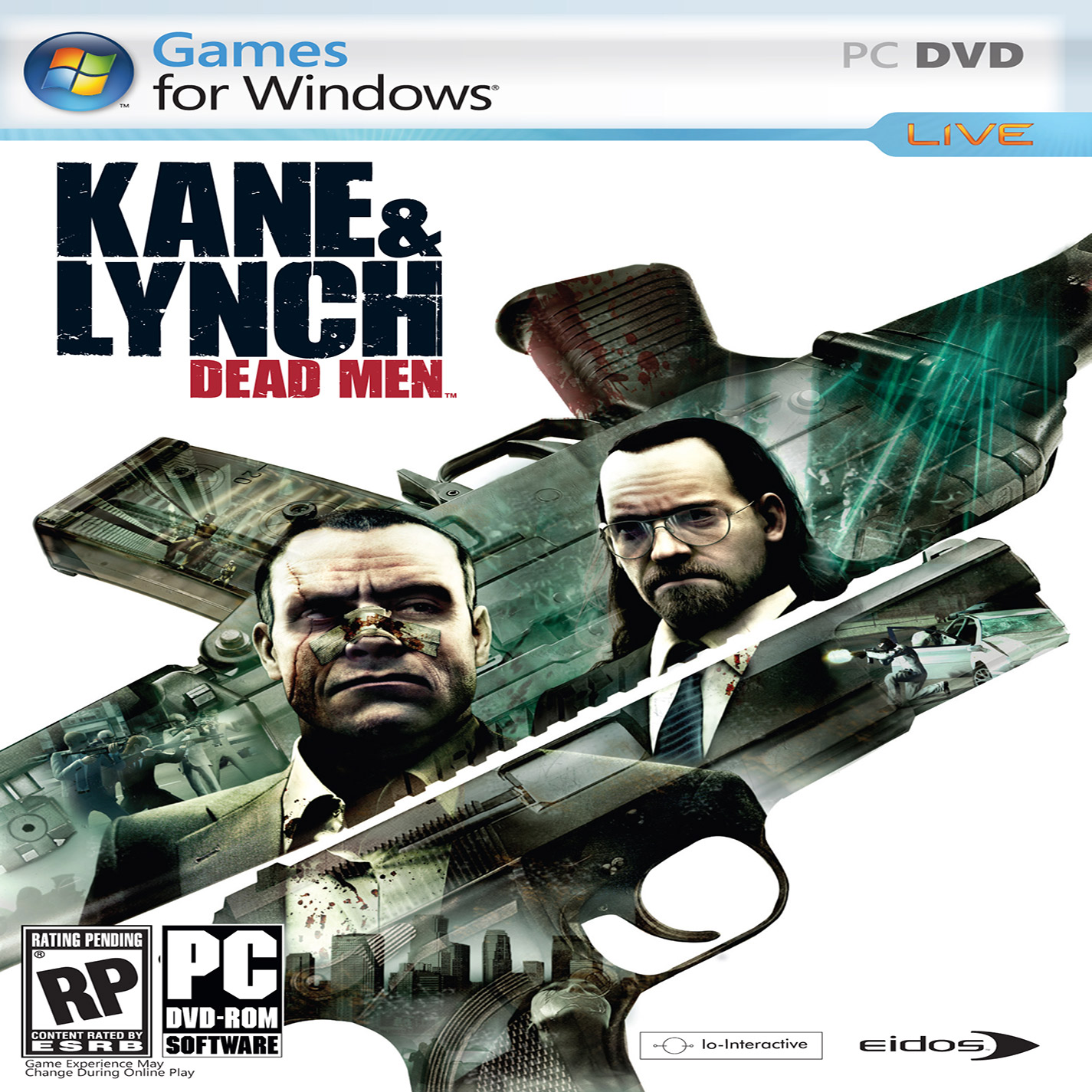 Kane & Lynch: Dead Men - pedn CD obal
