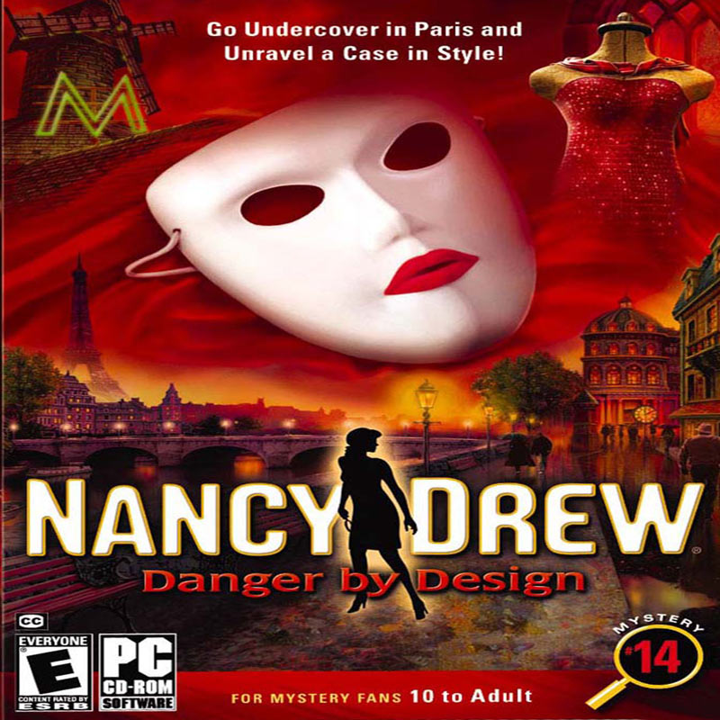 Nancy Drew: Danger By Design - pedn CD obal
