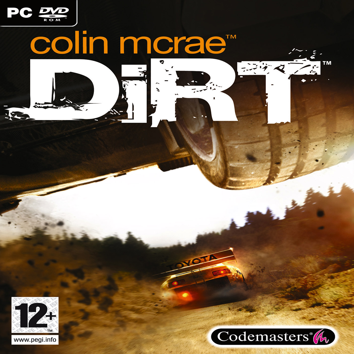 Colin McRae: DiRT - pedn CD obal