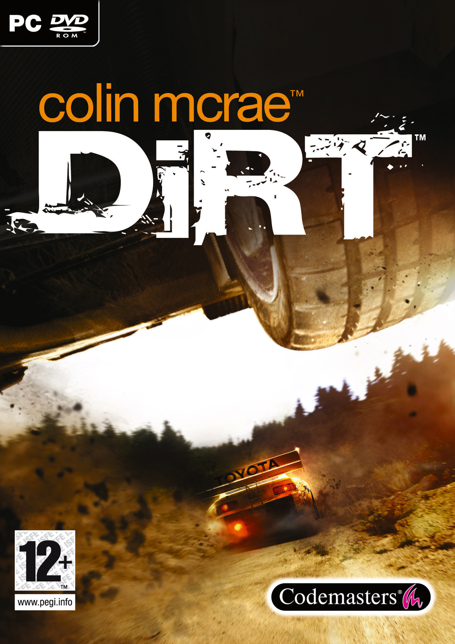 Colin McRae: DiRT - pedn DVD obal