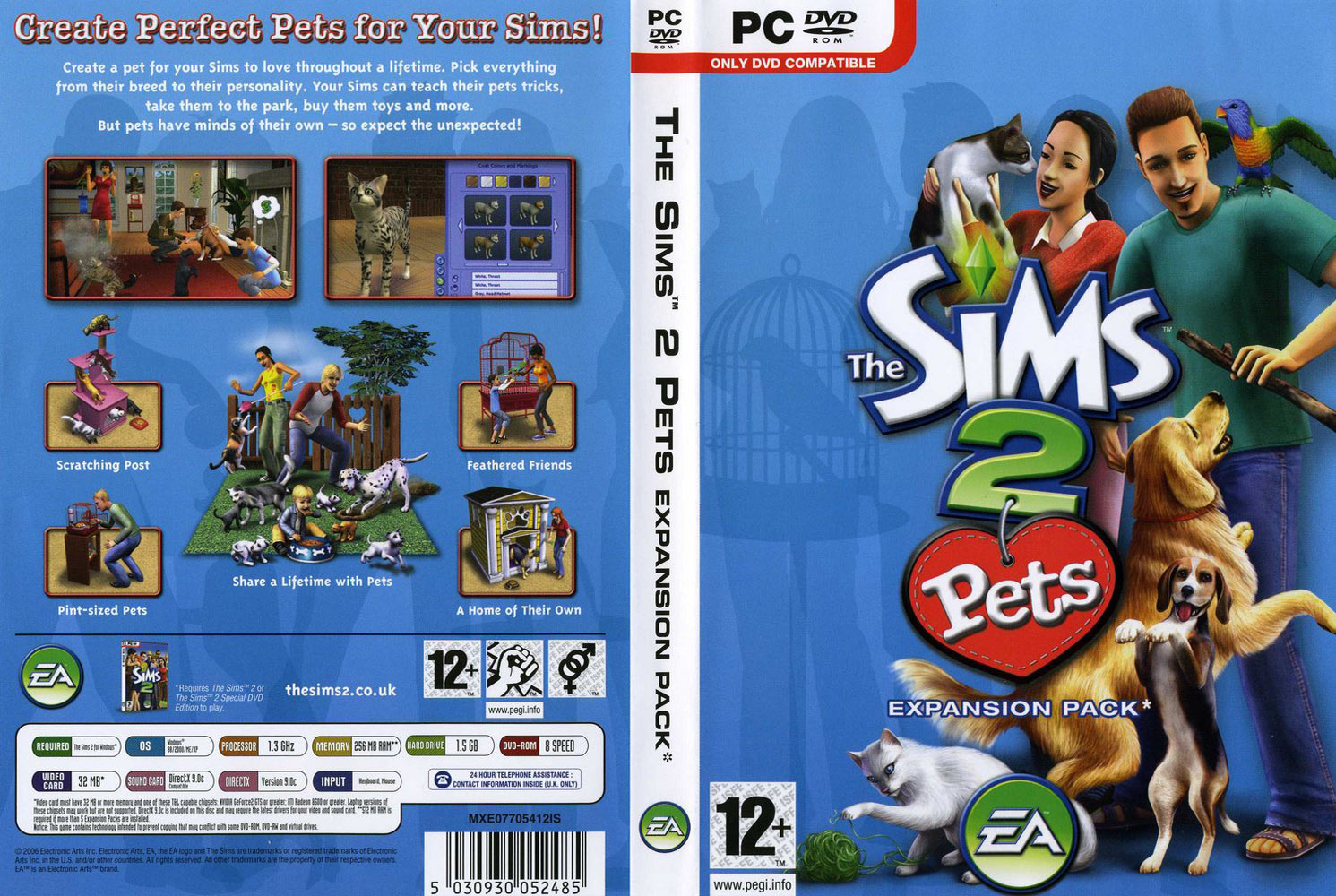 The Sims 2: Pets - DVD obal