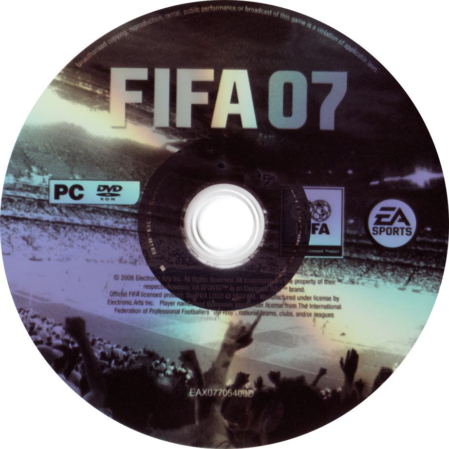 FIFA 07 - CD obal