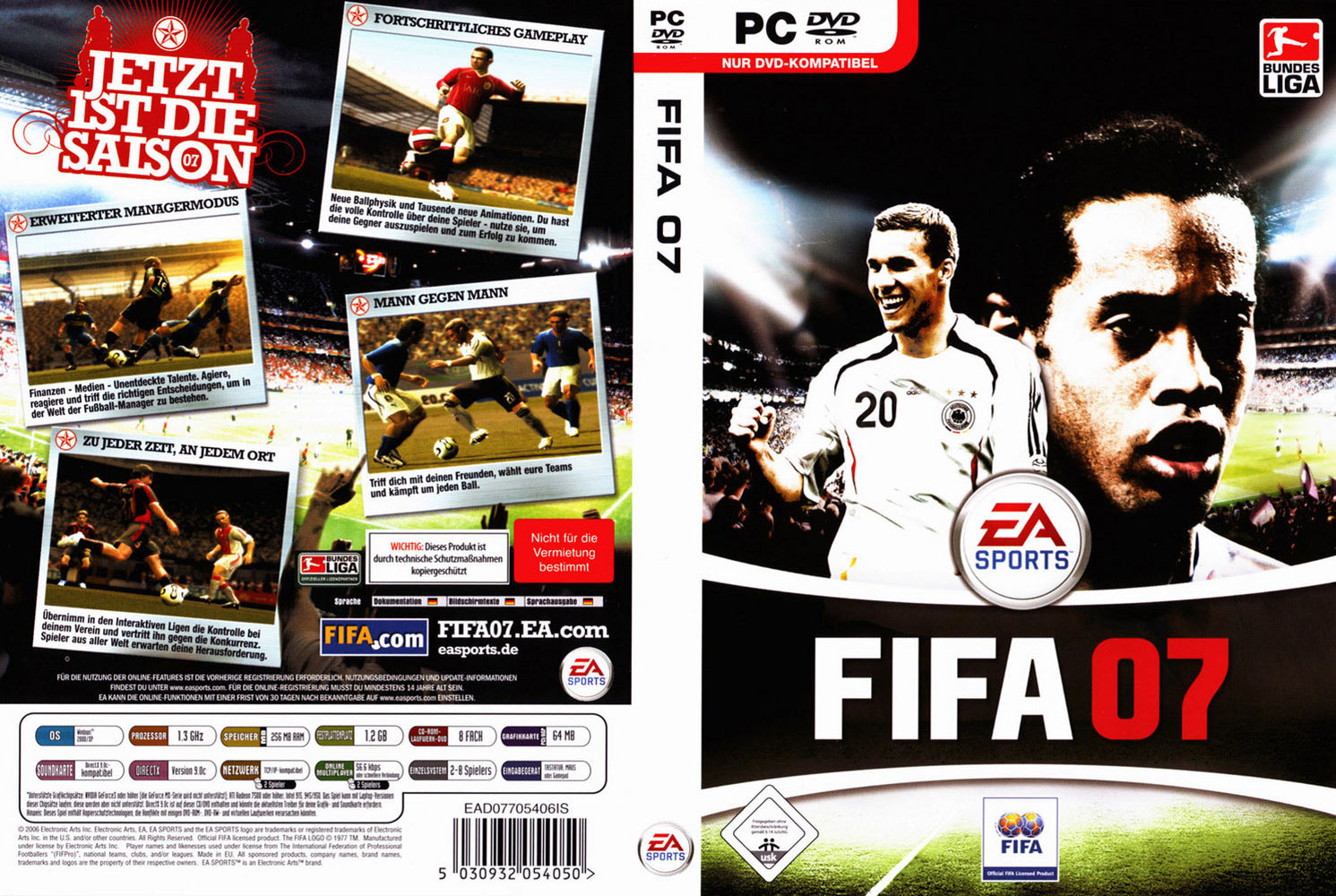 FIFA 07 - DVD obal