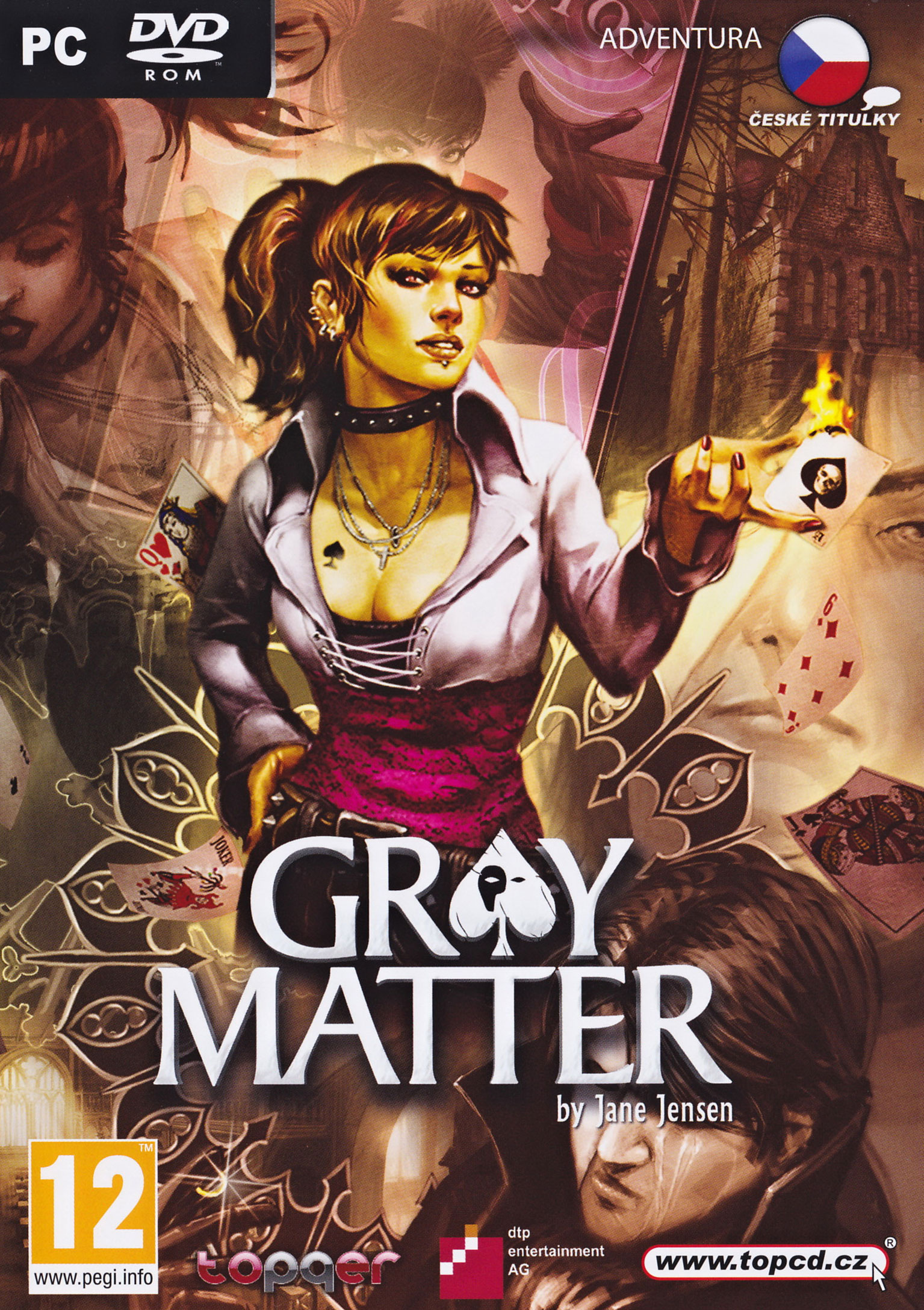 Gray Matter - pedn DVD obal