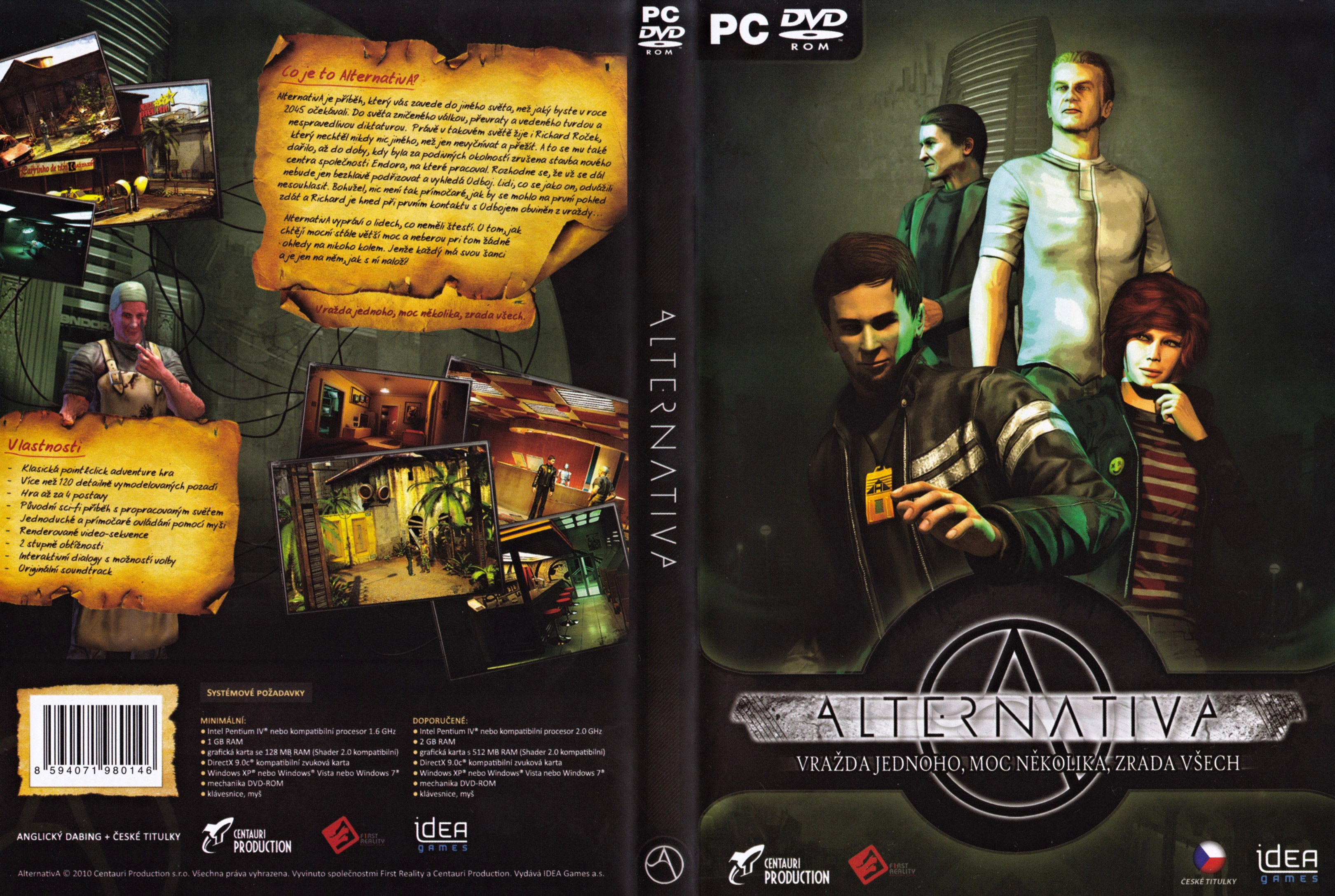 Alternativa - DVD obal