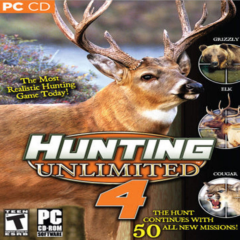 Hunting Unlimited 4 - pedn CD obal