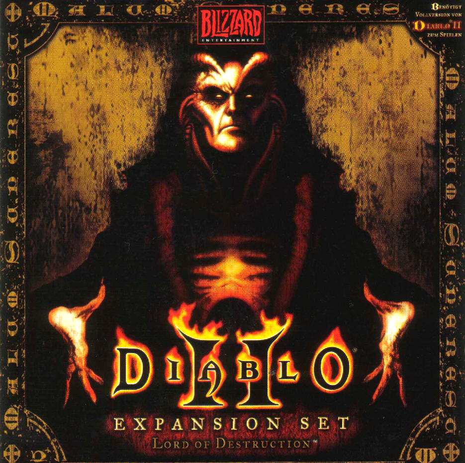 Diablo II: Lord of Destruction - pedn CD obal 2