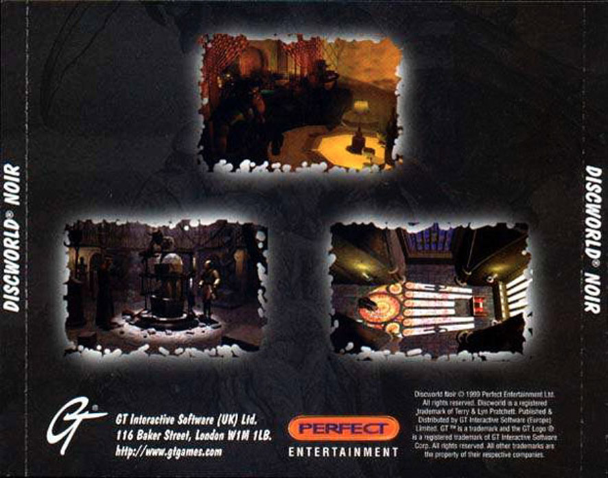 Discworld: Noir - zadn CD obal