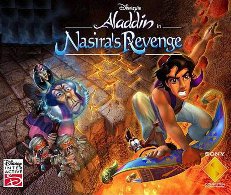 Aladdin in Nasira's Revenge - pedn CD obal