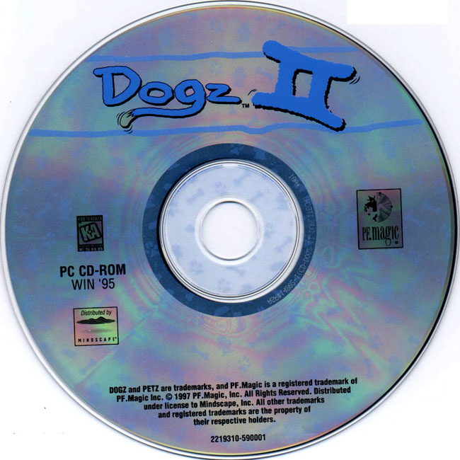 Dogz II: Your Virtual Petz - CD obal
