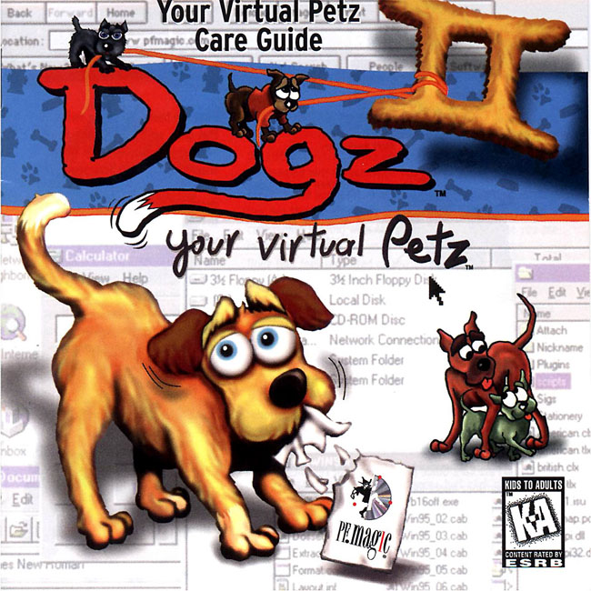 Dogz II: Your Virtual Petz - pedn CD obal
