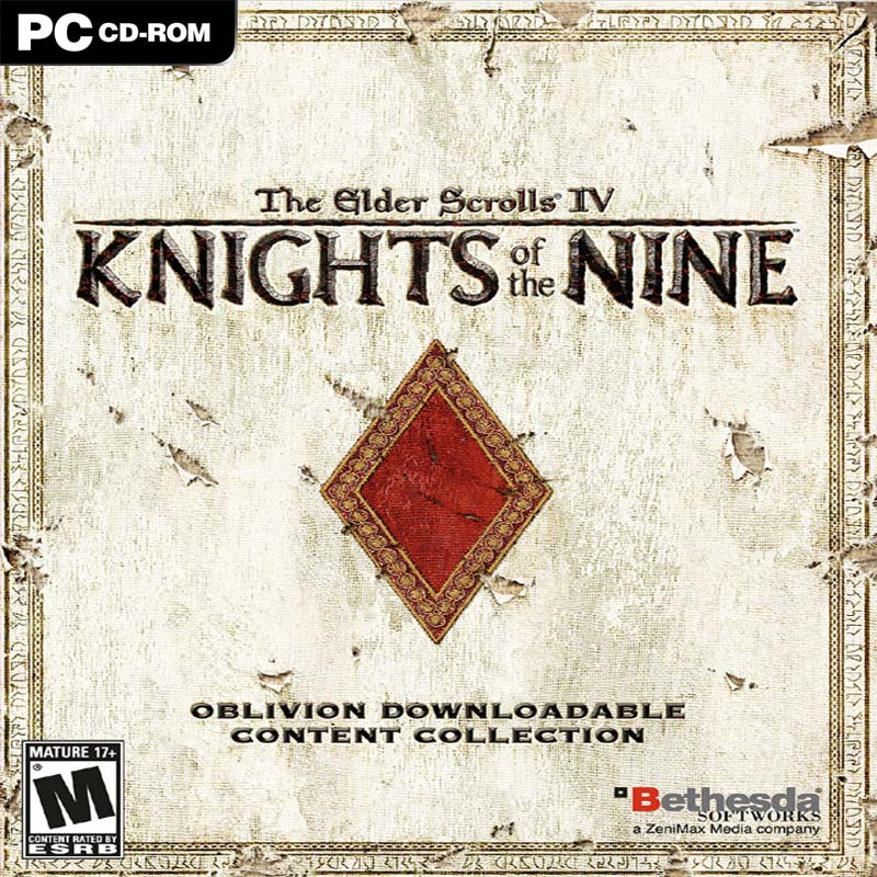 The Elder Scrolls 4: Knights Of The Nine - pedn CD obal