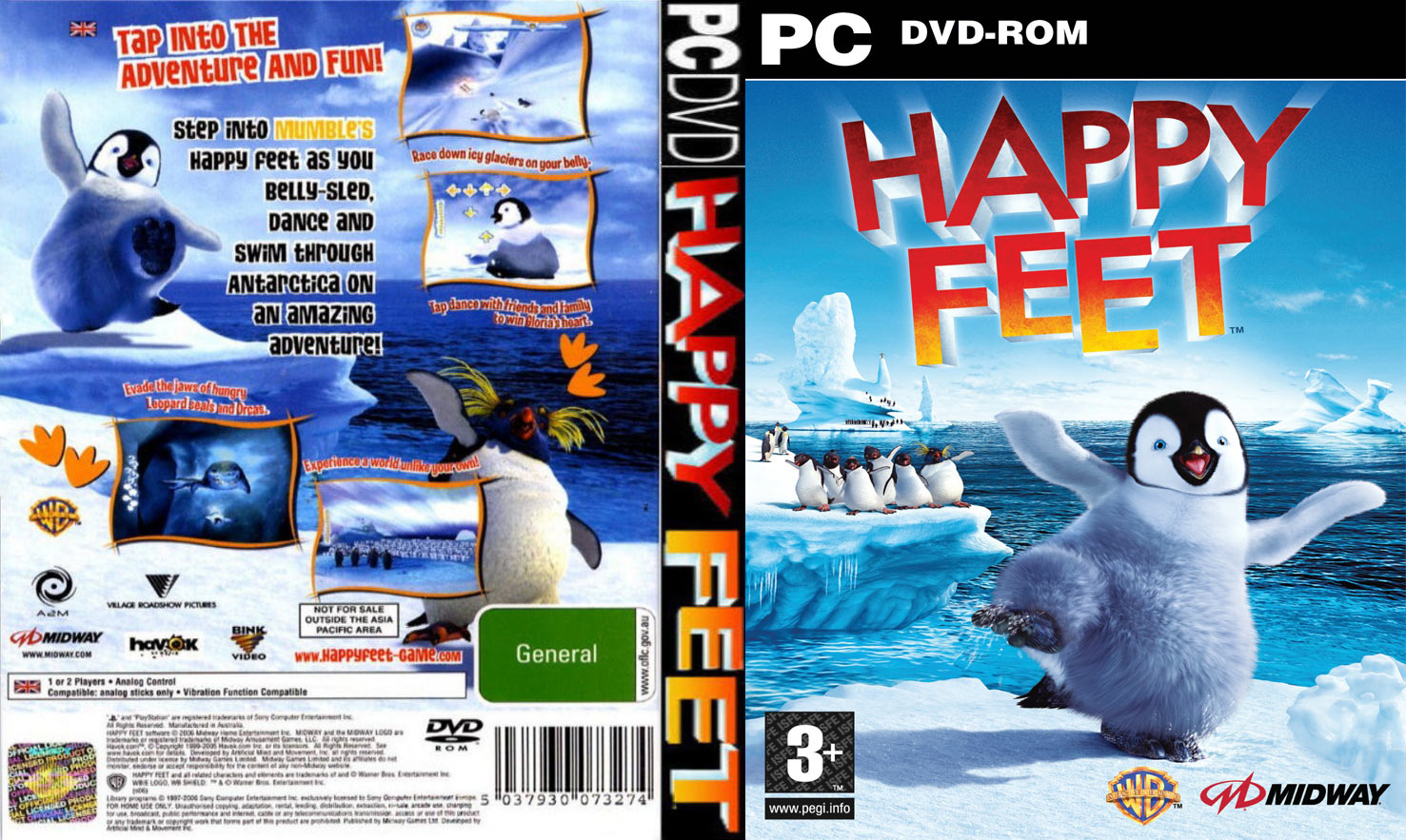Happy Feet - DVD obal
