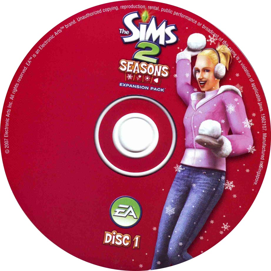 The Sims 2: Seasons - CD obal